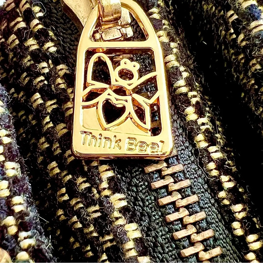 Think Bee! Embroidered-Embellished Rose Tapestry Bag - Picture 10 of 11